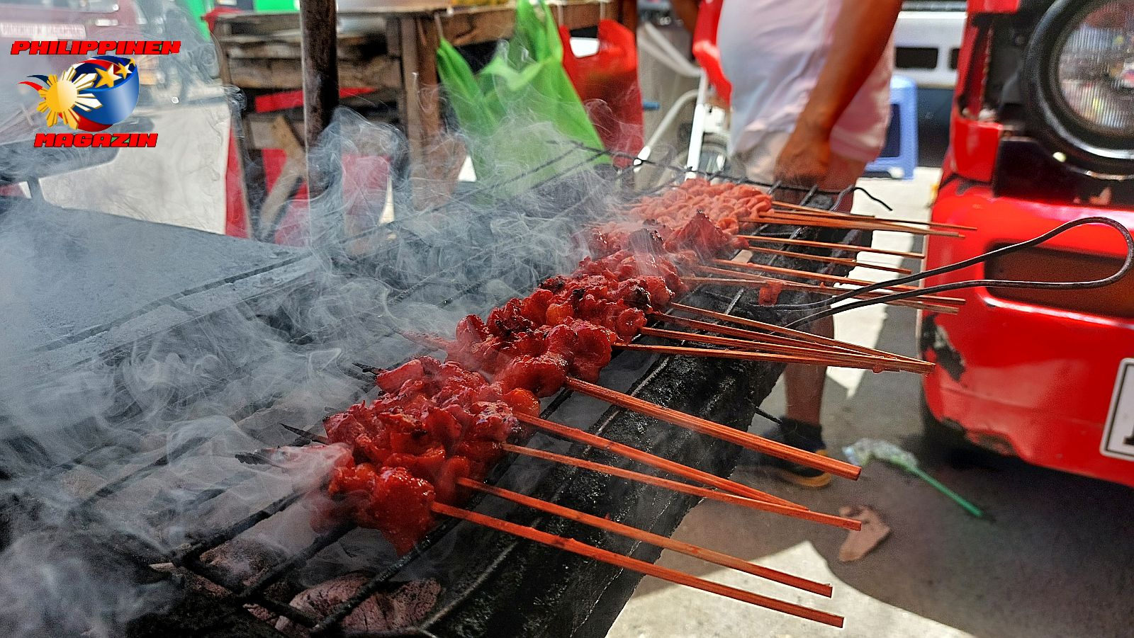 SIGHTS OF CAGAYAN DE ORO CITY & NORTHERN MINDANAO - IMAGE OF THE DAY - Smoke is the Trademark of Street Grills