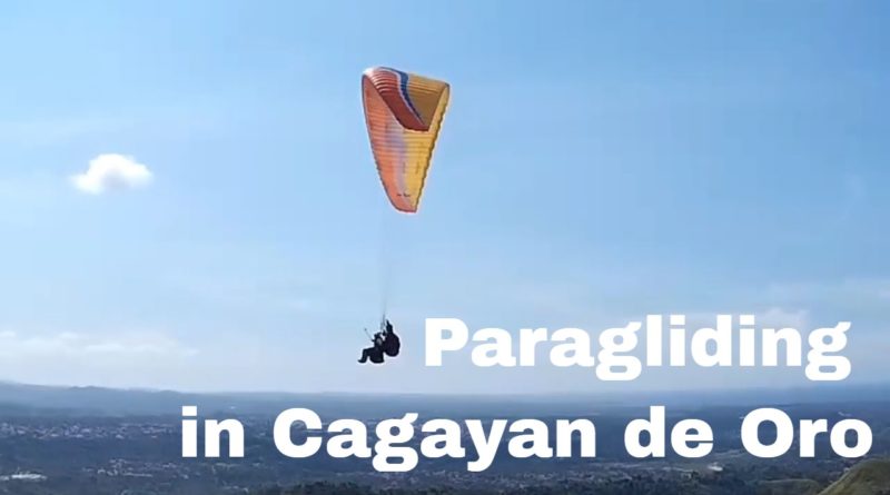 Sights & Sounds of Cagayan de Oro City - Paragliding at Hugo Sky Lounge in Indahag
