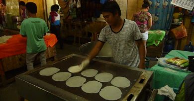 Sights and Sounds of Cagayan de Oro City - Lumpia Wrapper Makers at Cogon Market Image: Sir Dieter Sokoll KR