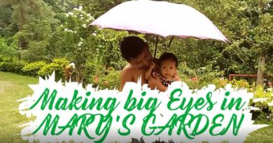 SIGHTS OF CAGAYAN DE ORO CITY & NORTHERN MINDANAO - Making big Eyes in Mary's Garden Photo & Video by Sir Dieter Sokoll for PHILIPPINE MAGAZINE