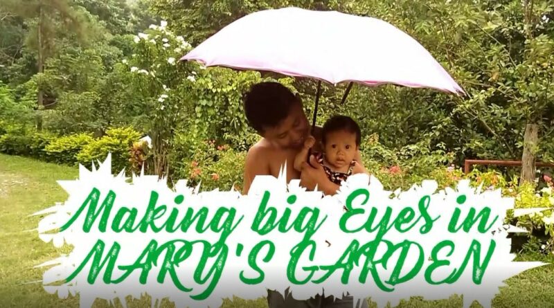 SIGHTS OF CAGAYAN DE ORO CITY & NORTHERN MINDANAO - Making big Eyes in Mary's Garden Photo & Video by Sir Dieter Sokoll for PHILIPPINE MAGAZINE