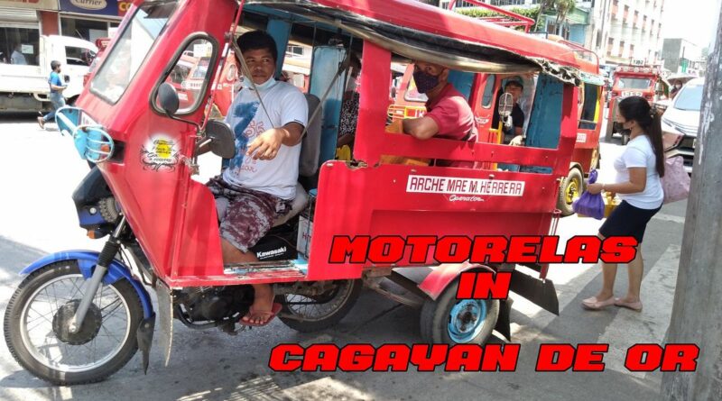 SIGHTS OF CAGAYAN DE ORO CITY & NORTHERN MINDANAO - Motorela - From the horse-drawn carriage to the motorised carriage Photo by Sir Dieter Sokoll