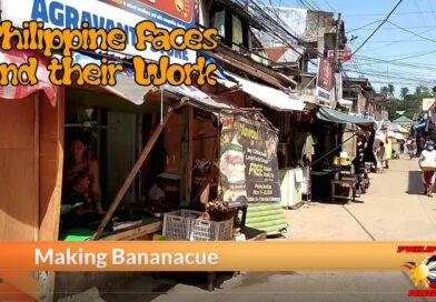 SIGHTS OF CAGAYAN DE ORO CITY & NORTHERN MINDANAO - FACES AND THEIR WORK: Making Banana Cue on Market Street Photo + Video by Sir Dieter Sokoll