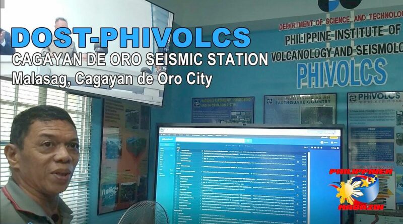 SIGHTS OF CAGAYAN DE ORO CITY & NORTHERN MINDANAO - VIDEO: PHIVOLCS Cagayan de Oro Seismic Station Photo + Video by Sir Dieter Sokoll, KOR