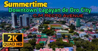 SIGHTS OF CAGAYAN DE ORO & NORTHERN MINDANAO - Summertime : Cagayan de Oro City Downtown | C.M Recto Avenue Area | April 2022