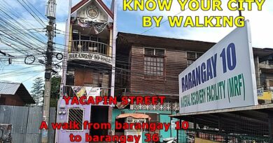 SIGHTS OF CAGAYAN DE ORO CITY & NORHTERN MINDANAO - KNOW YOUR CITY BY WALKING - Yacapin Street