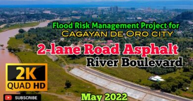 SIGHTS OF CAGAYAN DE ORO CITY & NORTHERN MINDANAO - Road Asphalt River Boulevard