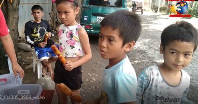 SIGHTS OF CAGAYAN DE ORO CITY & NORTHERN MINDANAO - Banana cue (skewers) for the children Photo by Sir Dieter Sokoll, KOR