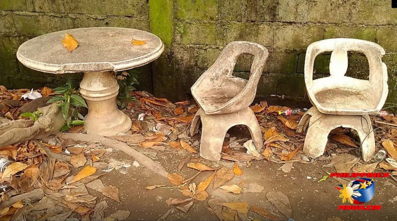 SIGHTS OF CAGAYAN DE ORO CITY & NORTHERN MINDANAO - IMAGE OF THE DAY - Still Life of a Concrete Garden Furniture Set Photo by Sir Dieter Sokoll, KOR