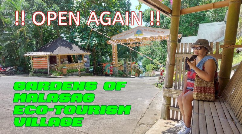 SIGHTS OF CAGAYAN DE ORO CITY & NORTHERN MINDANAO - OPEN AGAIN! GARDENS of MALASAG ECO TOURISM VILLAGE - Cagayan de Oro City Photo + Video by Sir Dieter Sokoll, KOR