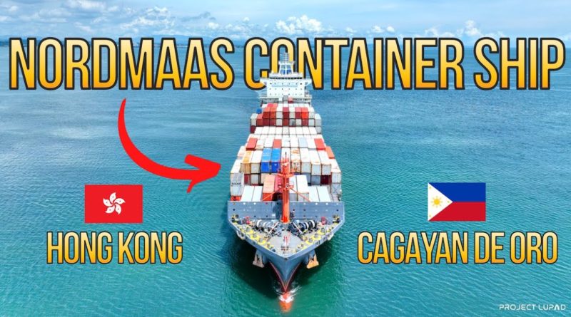 SIGHTS OF CAGAYAN DE ORO CITY & NORTHERN MINDANAO - HKG to CGY Arrival of NORDMAAS Container Ship at the Mindanao Container Terminal 4K
