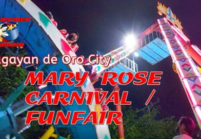 SIGHTS OF CAGAYAN DE ORO CITY & NORTHERN MINDANAO - MARY ROSE CARNIVAL | FUNFAIR in Cagayan de Oro City - 2022