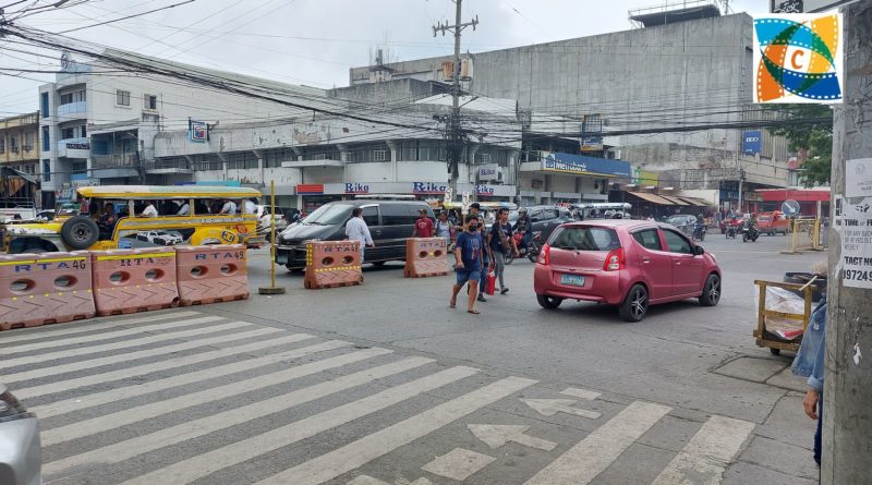 SIGHTS OF CAGAYAN DE ORO CITY & NORTHERN MINDANAO - Blocked Pedestrian Crossing at Cogon Market