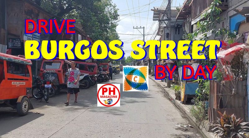 SIGHTS OF CAGAYAN DE ORO CITY - Drive BURGOS STREET by Day