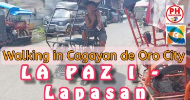 SIGHTS OF CAGAYAN DE ORO CITY & NORTHERN MINDANAO - Walking in Cagayan de Oro City - LA PAZ I - Barangay Lapasan